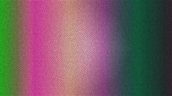 Modern bir soyut tasarım yaratan karmaşık mozaik desenli canlı bir gradyan..