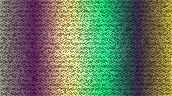 Soyut boyalı cam, canlı mor, yeşil ve sarı renkli, tam çerçeve.