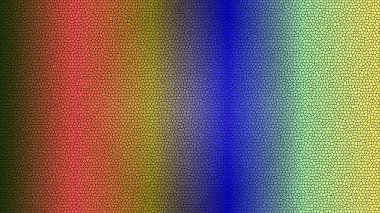 Çokgen şekilli canlı mozaik dokusuna sahip soyut bir arkaplan.