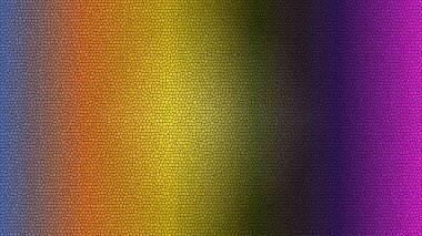 Pürüzsüz renk değişimine sahip canlı bir dijital mozaik desen arkaplanı.