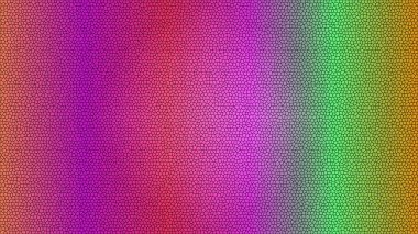 Soyut hücresel mozaik deseni mordan yeşile değişen canlı arkaplan.