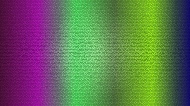 Renkli dijital sanat, pürüzsüz bir renk geçişiyle mozaik benzeri çatlak bir doku içeriyor..