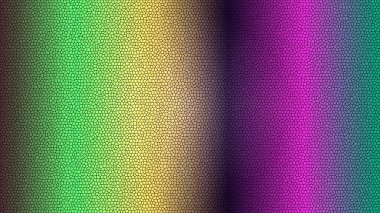 Hücresel mozaik desenli dinamik soyut arkaplan ve canlı renk gradyanı.