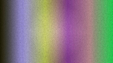 Canlı soyut mozaik arkaplan, pürüzsüz bir renk gradyanından yeşile.