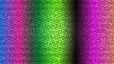 Modern tasarım projeleri için dinamik renk gradyanı olan hareketli soyut mozaik doku.