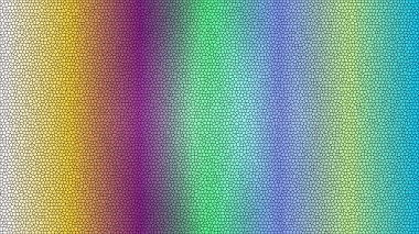 Renkli cam mozaik desenli ve eğimli soyut arkaplan.