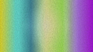 Canlı bir mozaik geometrik desen içeren modern soyut arkaplan tasarımı.