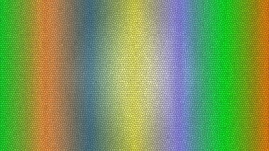 Soyut arkaplan detaylı mozaik dokusuna sahip renkli bir gradyan içeriyor.