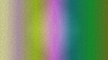 Tasarım için hücre şekilleri ve çizgileri olan soyut renkli mozaik eğimli desen.