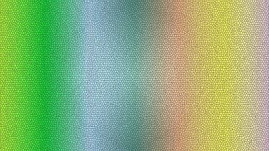 Renk arkaplanı, soyut mozaik dokusunu gösteren canlı bir gradyan..