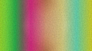 Renkli mozaik eğimli doku tasarımına sahip dinamik soyut arkaplan.