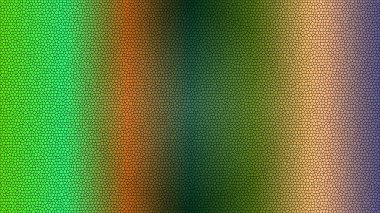 Renkli soyut arkaplan gradyan ve organik hücre deseni içeriyor.