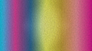 Canlı bir renk değişimine sahip soyut mozaik desen arkaplanı.