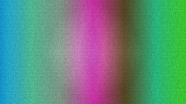 Mozaik hücresel doku ve renk eğimine sahip canlı soyut arkaplan.