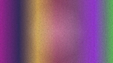 Renkli bir eğilim ve desen içeren detaylı canlı mozaik arkaplan.