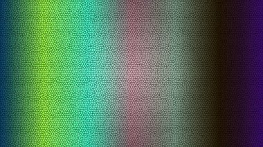 Canlı gradyan renklere ve mozaik hücre desenine sahip soyut arkaplan