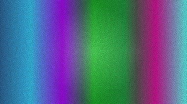 Dinamik soyut arkaplan canlı bir mozaik desen ve pürüzsüz renk geçişlerini içeriyor.