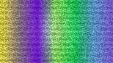 Soyut arkaplan canlı bir mozaik dokuya ve pürüzsüz bir renk eğimine sahiptir..