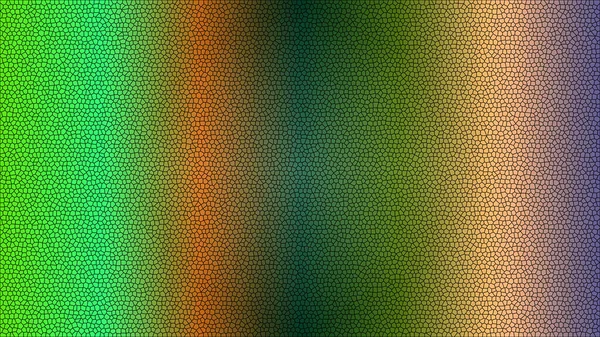 Renkli soyut arkaplan gradyan ve organik hücre deseni içeriyor.