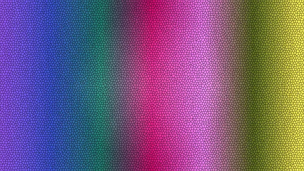 Mozaik dokuya sahip canlı ve soyut bir arkaplan ve renkli bir eğim etkisi..