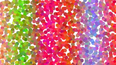 Canlı, renkli, mozaik şekilli modern dijital soyut arkaplan.