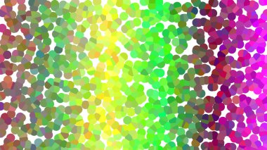 Dijital mozaik desen, pikselleştirilmiş şekillerin canlı bir gradyanı, soyut sanat içerir..