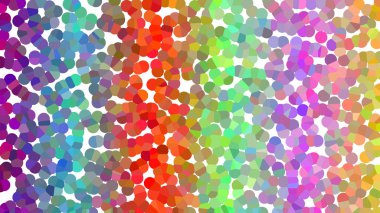 Düzensiz noktalar ve düzgün eğimli mozaik desenli soyut arkaplan