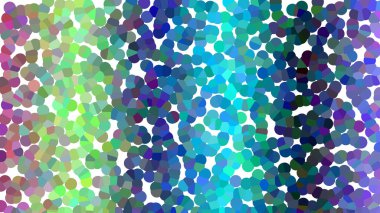 Modern tasarım kavramları için sayısız noktayla soyut renk eğriliği deseni.