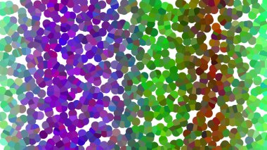 Dinamik soyut arkaplan, morun yeşile dönüşümünü gösteriyor..