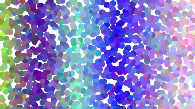 Soyut renkli hücrelerin dijital gradyanını içeren canlı mozaik desen.