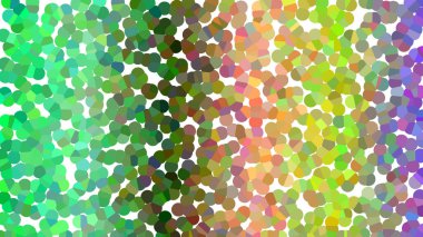 Dinamik soyut mozaik arkaplan, canlı ve düzensiz şekillerin gradyanı.