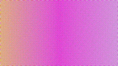 Renkli bir gradyan yarım ton nokta desen desen tasarımına sahip modern soyut arkaplan.