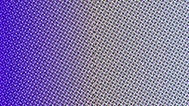 Mor ve beyaz yarım ton desenli ve pürüzsüz renk eğimli soyut arkaplan.