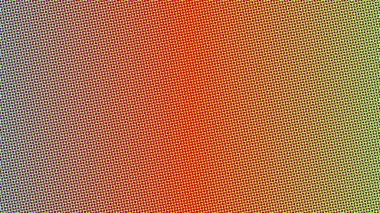 Renkli gradyan arkaplan dokusu tasarım projeleri için ideal olan canlı soyut yarım ton deseni.