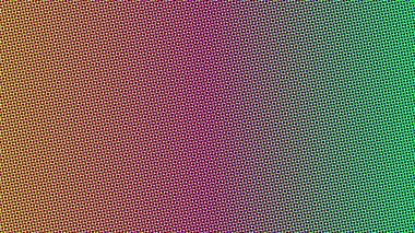Renkli bir yarım ton gradyan dokusu ve canlı soyut bir arkaplan yüzeyi.