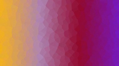 Canlı soyut çokgen eğimli arkaplan sarıdan mora dönüşüyor.