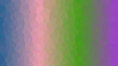 Mavi, pembe, yeşil ve mor renklerin bir gradyanı içeren canlı bir soyut arkaplan