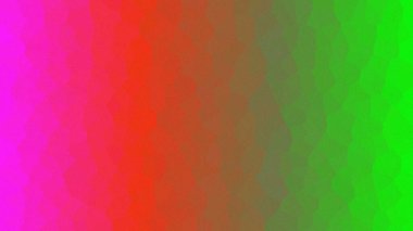 Soyut desenli arkaplan mordan turuncuya ve yeşile dönüşüyor.