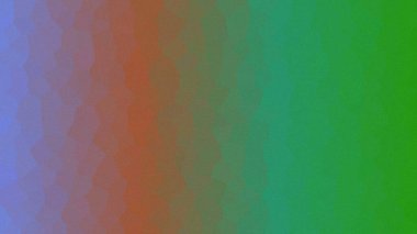 Mavi, turuncu ve yeşil tonlarda benzersiz bir desen ile modern soyut arkaplan.