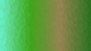 Yeşil eğimli ve karmaşık çokgen hücre dokusuna sahip soyut bir arkaplan.