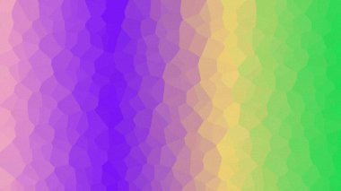 Pembeden yeşile desenli dijital sanat tasarımı olan renkli mozaik arkaplan.