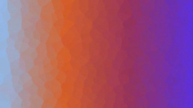 Mavi, turuncu ve mor desenli soyut renk gradyanı.