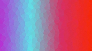Canlı mor, mavi, kırmızı çokgen dokuya sahip modern soyut arkaplan.
