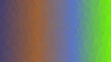 Soyut dokulu gradyan. Hücresel desenler mor, turuncu ve yeşile dönüşüyor..