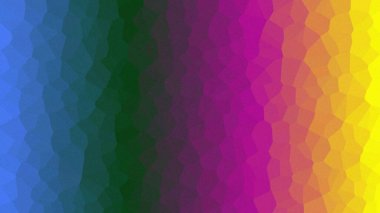Canlı renkler içeren soyut geometrik arkaplan mozaik bir etki yaratıyor.