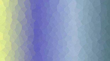 Görsel olarak çarpıcı soyut çokgen dokular sarıdan maviye ince taneciklerle.