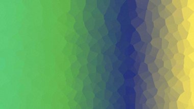 Canlı yeşil, mavi, sarı gradyan ve hücresel dokuya sahip modern soyut arkaplan.