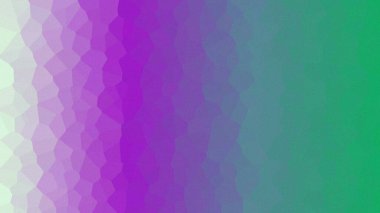 Canlı soyut hücresel gradyan arkaplan mordan yeşile dönüşüyor..