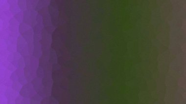 İnce mozaik şekilleri ve kumlu dokusu olan soyut mor ve yeşil eğimli arkaplan.