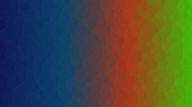 İnce geometrik dokuya sahip canlı soyut mavi, kırmızı, yeşil gradyan arkaplan.